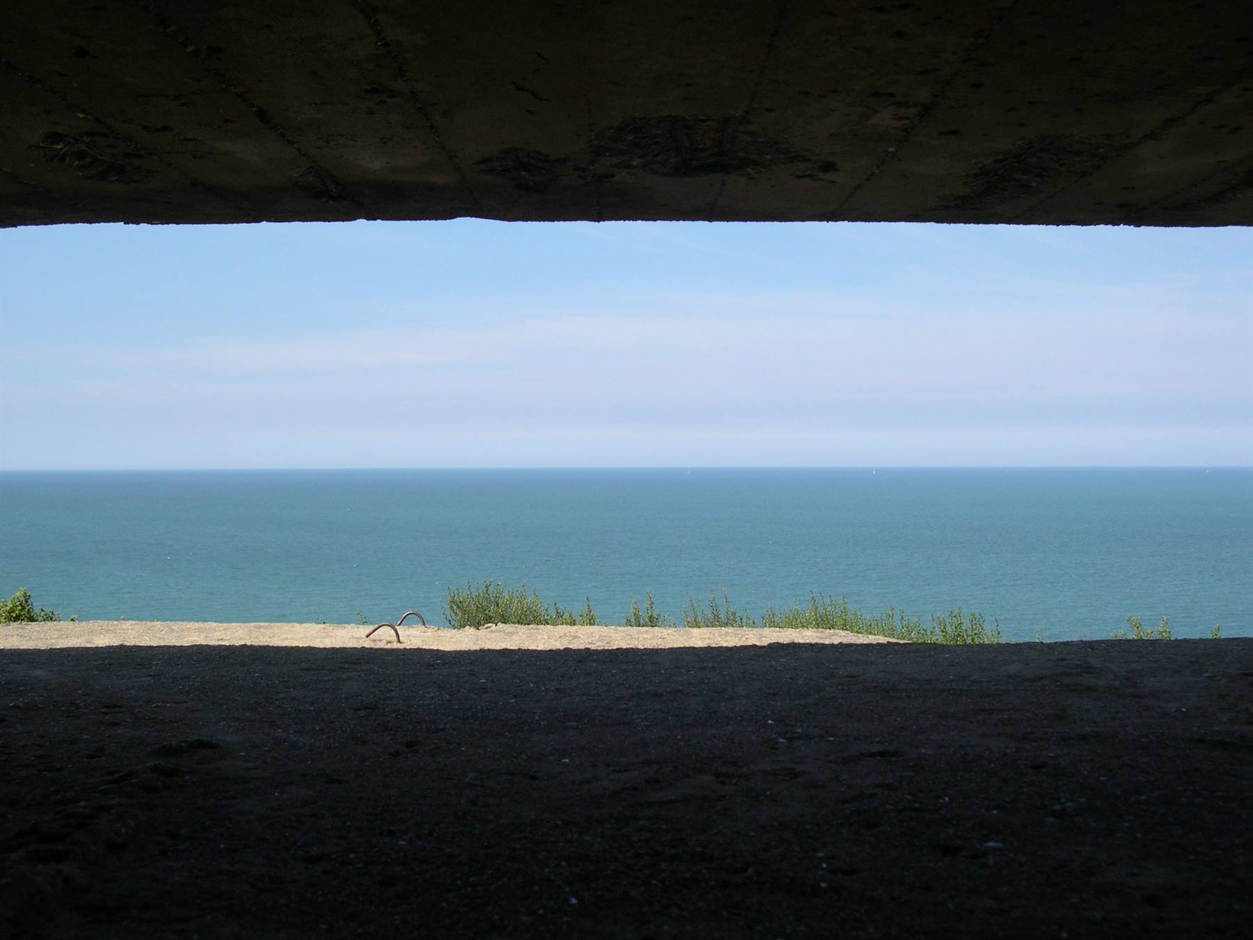 VISTA DAL BUNKER (BASSA NORMANDIA)