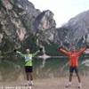 INSIEME A MIO PADRE LUCIANO AL LAGO DI BRAIES . . .  