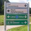 CARTELLI STRADALI IN AUSTRIA ITALIA 