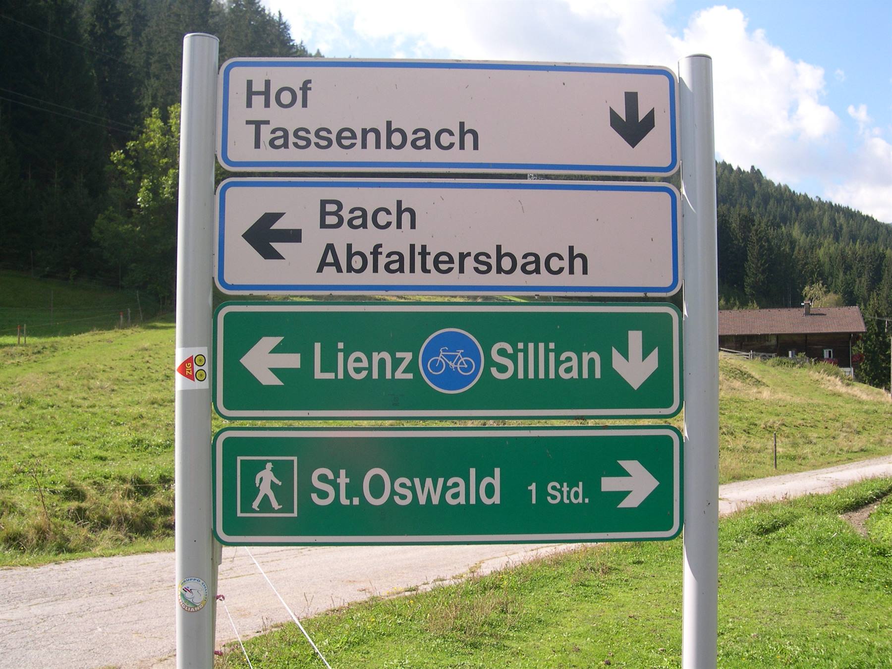 CARTELLI STRADALI IN AUSTRIA