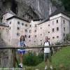 IL BELLISSIMO CASTELLO DI PREDJAMA INCASTONATO NELLA ROCCIA SLOVENIA 