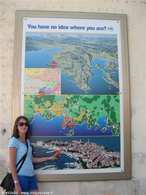 LA MAPPA DELL'ISTRIA