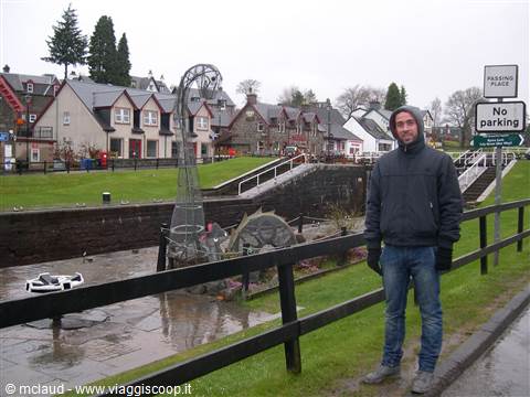CLAUDIO E IL MOSTRO NESSI A FORT AUGUSTUS