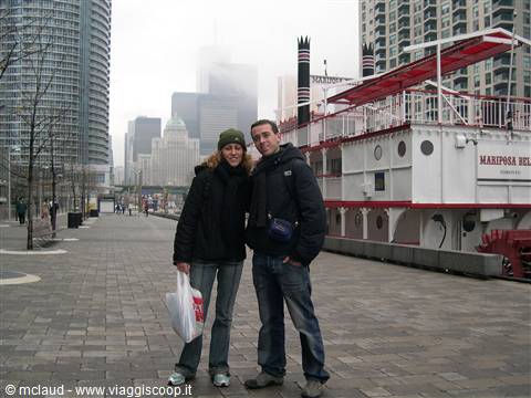 CLAUDIO E VALE NELLA FREDDA TORONTO