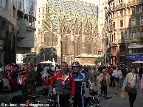 ARRIVO NELLA CAPITALE AUSTRIACA . . .  VIENNA !