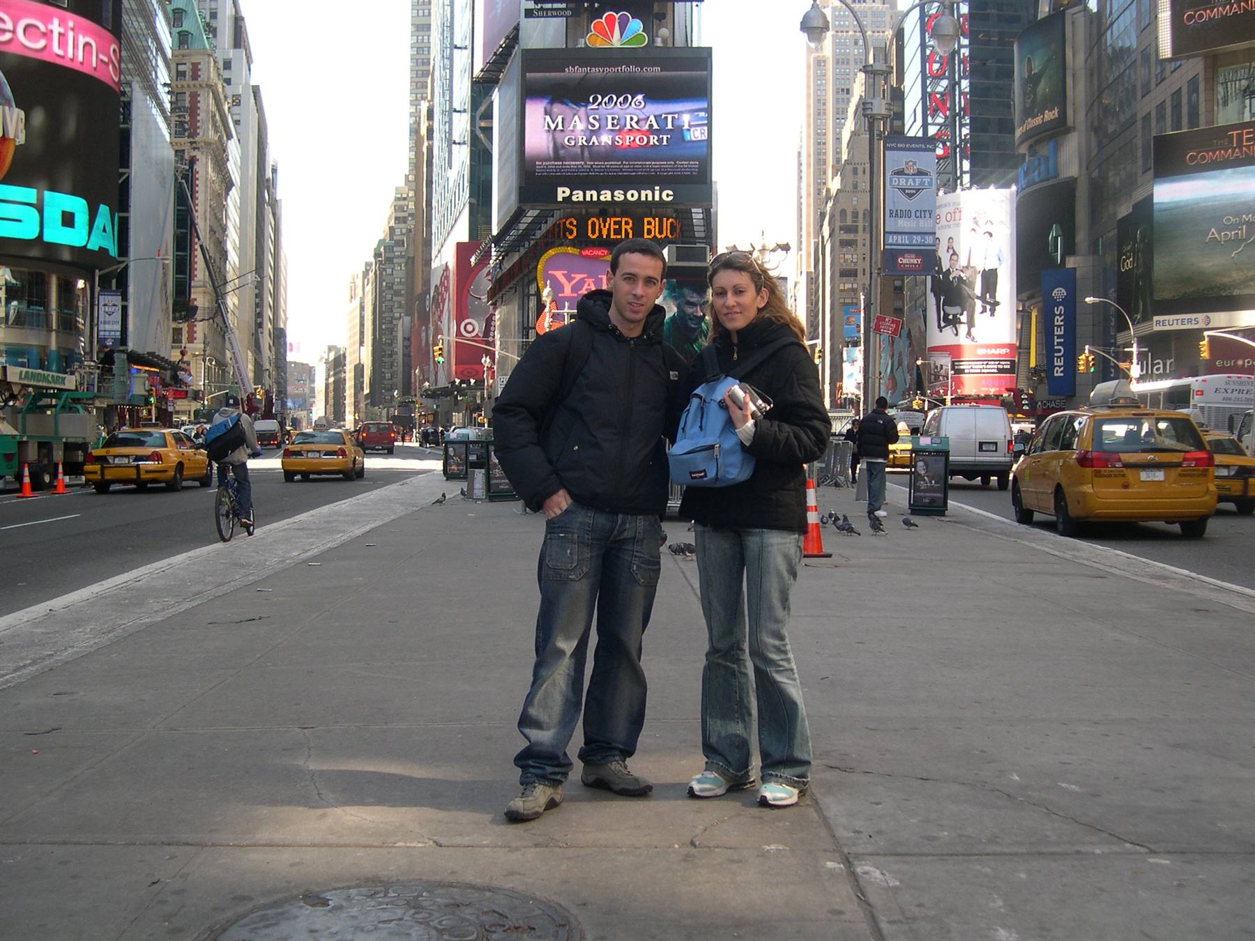 PASSEGGIANDO PER TIME SQUARE