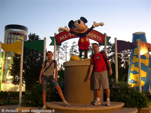 LA NOSTRA NOTTE AL PARCO DISNEY