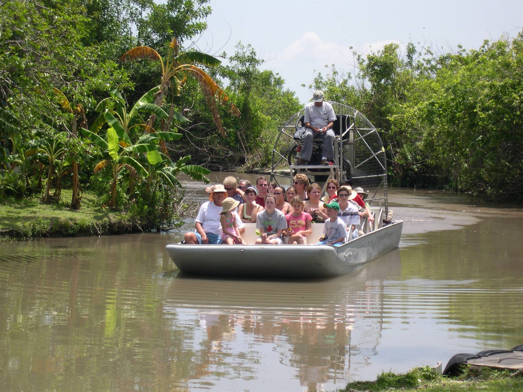 SULL' AIR BOAT A TUTTA VELOCITA' 