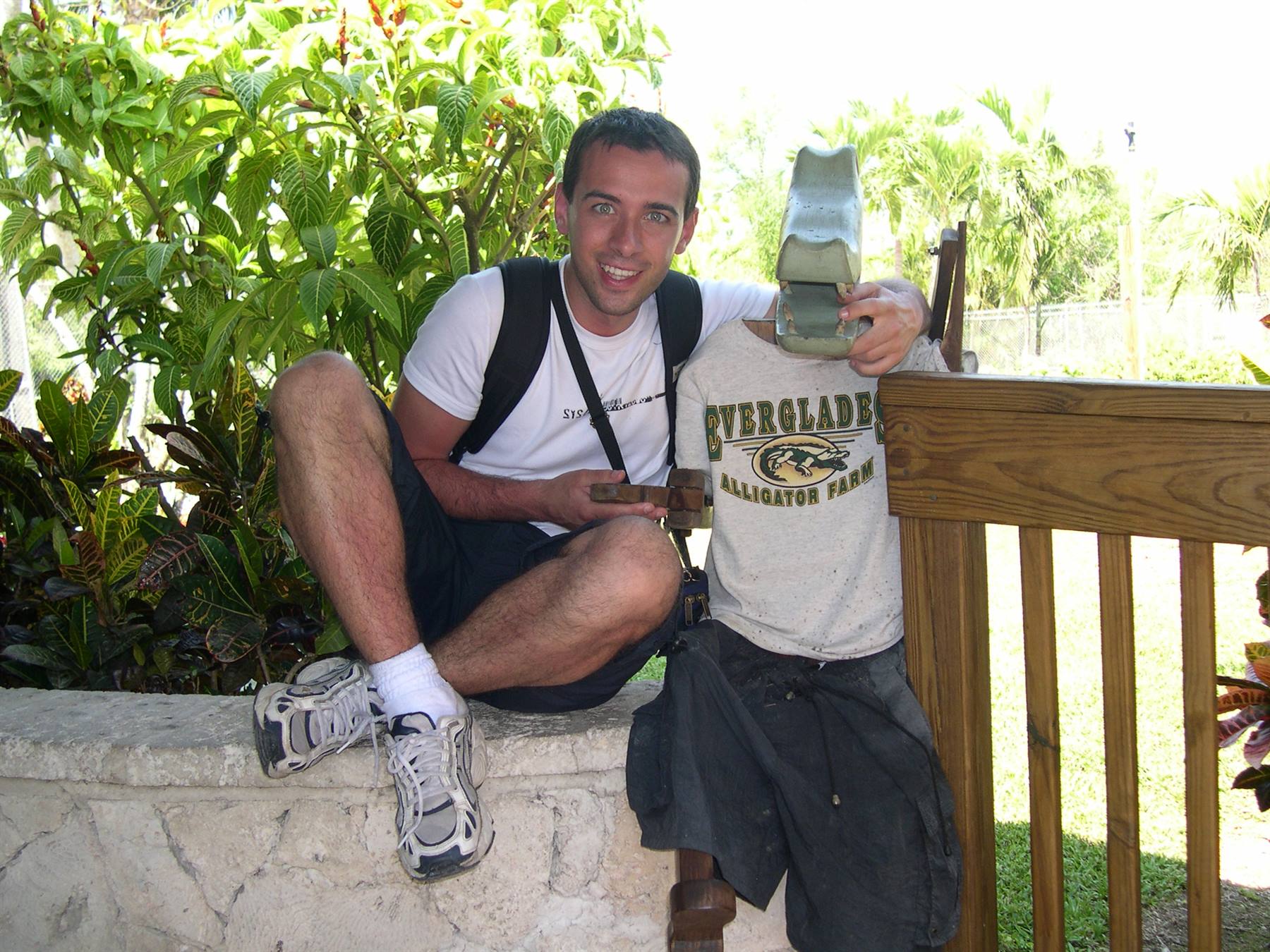IN VISITA ALL' ALLIGATOR FARM DELL' EVERGLADES