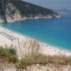 SCORCIO DELLA FAMOSA SPIAGGIA DI MYRTOS GRECIA 