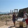 CLAUDIO, VALE E SULLO SFONDO IL TEMPIO DI APOLLO GRECIA 