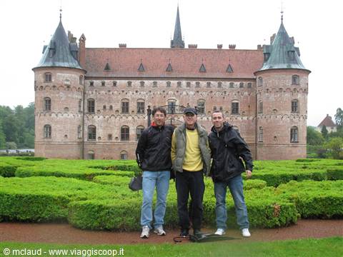 ROBERTO, LUCIANO E CLAUDIO A EGESKOV CASTLE
