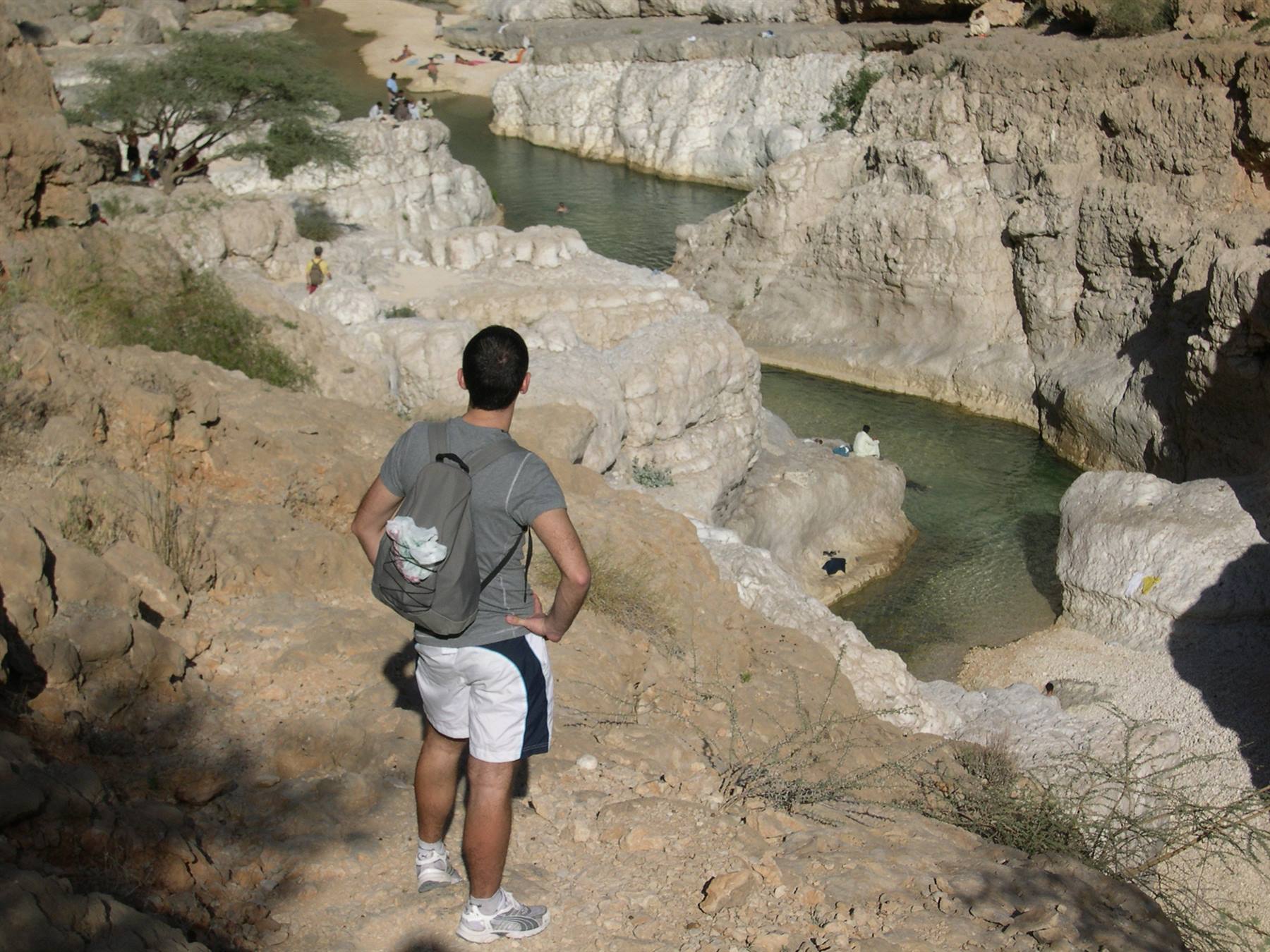 UN MOMEMENTO INDIMENTICABILE A WADI SHAB