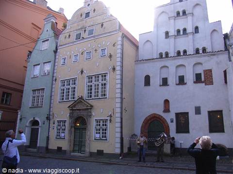 LETTONIA - RIGA - I TRE FRATELLI