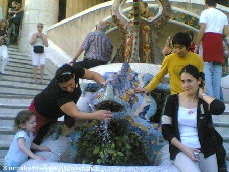 Particolare del parc guell