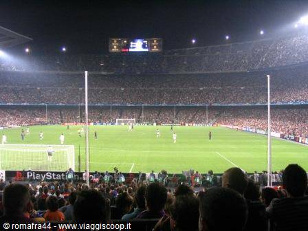 Camp Nou ( partita Champions League Barça . Chelsea)
