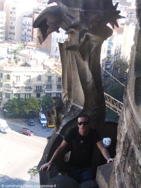 Particolare della sagrada familia