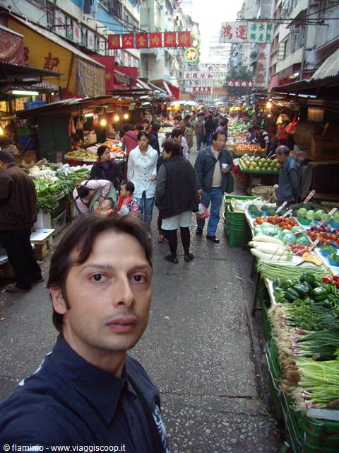 Mercato a Kowloon