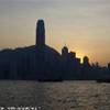 Dusk Sky line  HONG KONG 