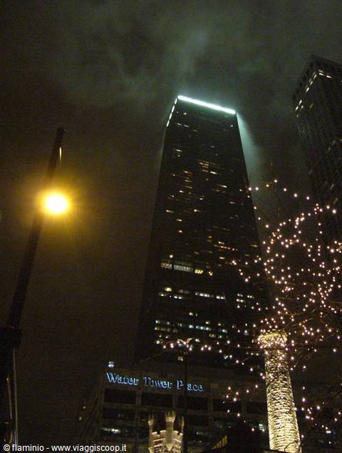 Chicago - Hancock tower tra la nebbia