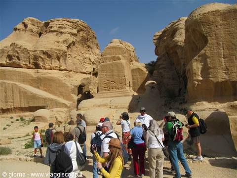 primi monumenti del Siq