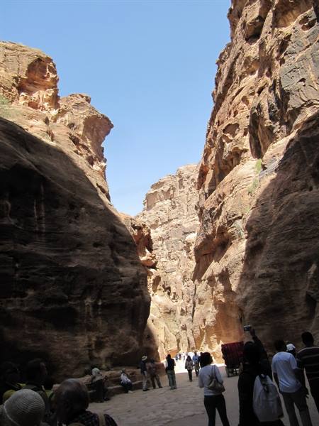 puci ed ombre del Siq