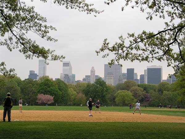 Baseball a Central Park