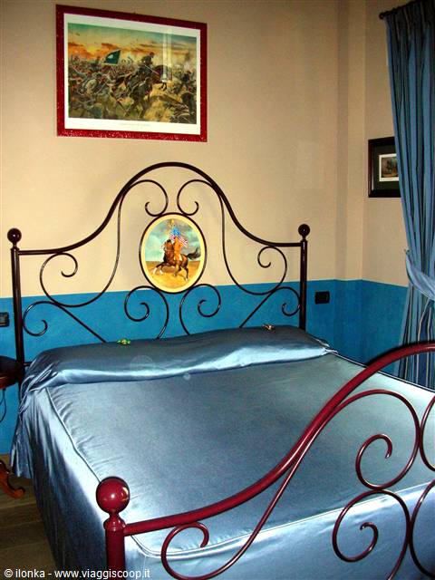 Interno della camera al Relais