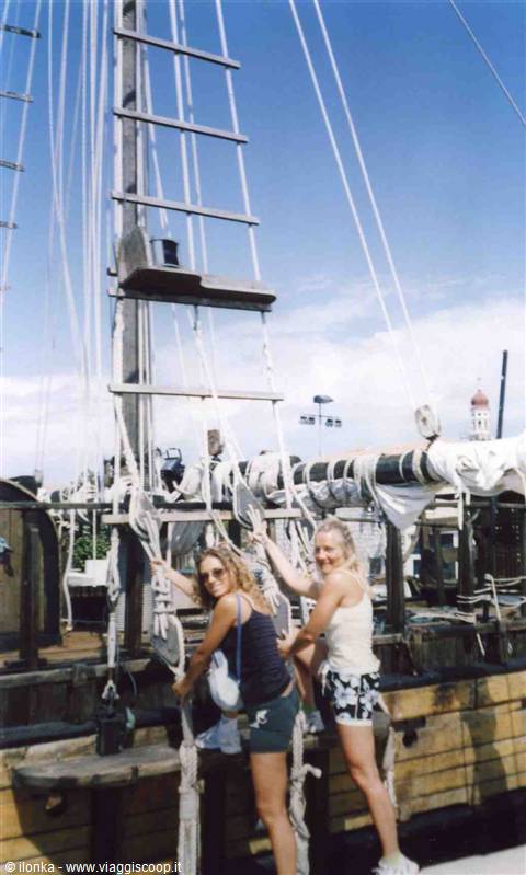 Porto di Tisno- Io e Paola