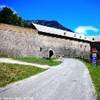 mura della città lato di Embrun FRANCIA 