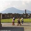 pompei...il vesuvio minaccia la citta' ITALIA 