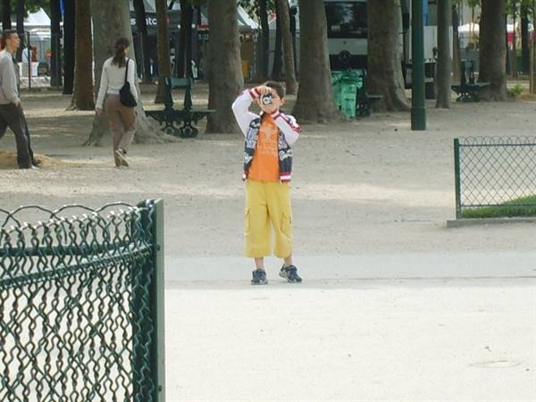 Fotografo in azione