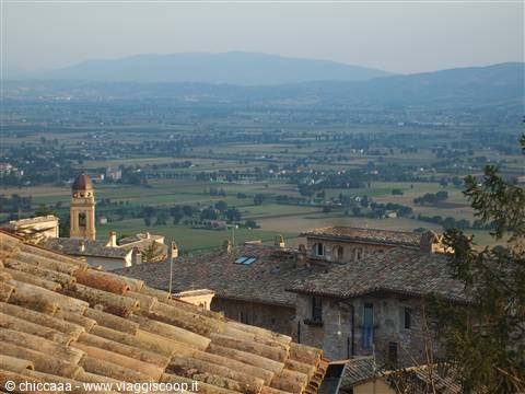 la magnifica vista dalla nostra stanza