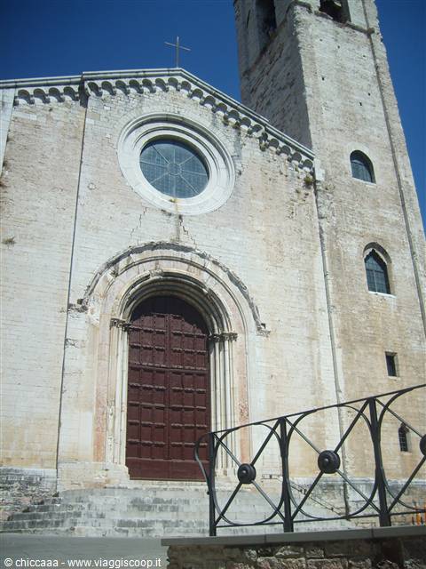 chiesa di san giovanni a gubbio, set di dan matteo