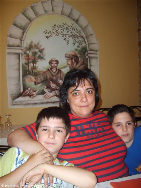 pausa al ristorante, sempre in tema