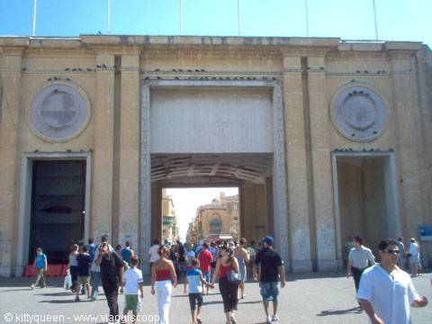 INGRESSO A LA VALLETTA