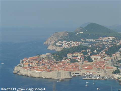 Vista della città vecchia di DUBROVNIK