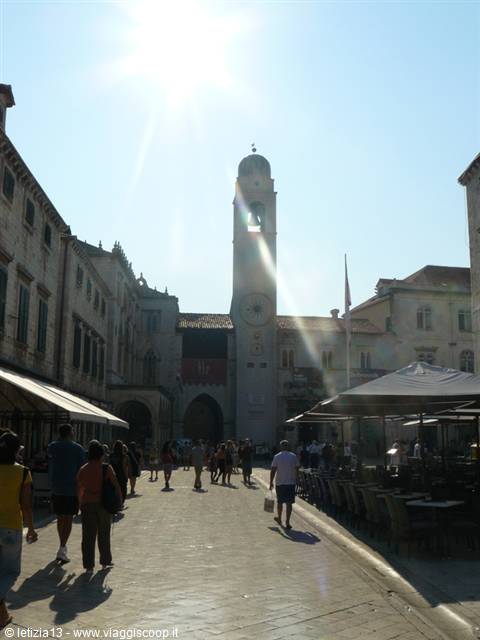 DUBROVNIK - Stradun & Torre dell'Orologio