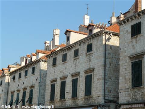 DUBROVNIK - Palazzi sullo Stradun
