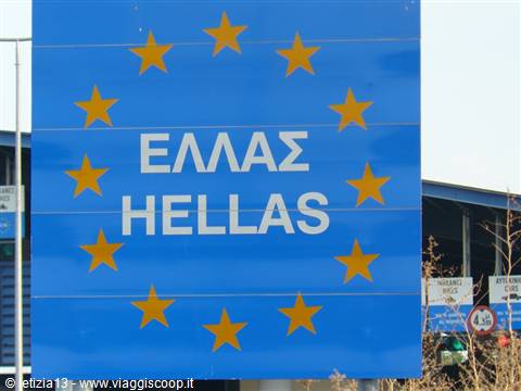 WELCOME IN GREECE - Dogana fra Macedonia e Grecia a Bitula