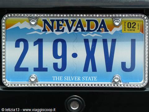 NEVADA Car Plate