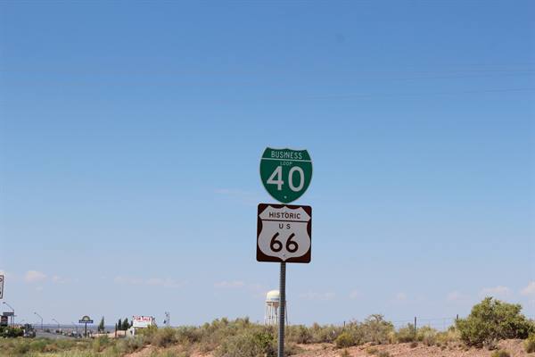 On the road lungo la I-40