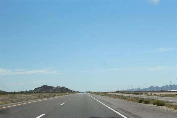 On the road sulla 85