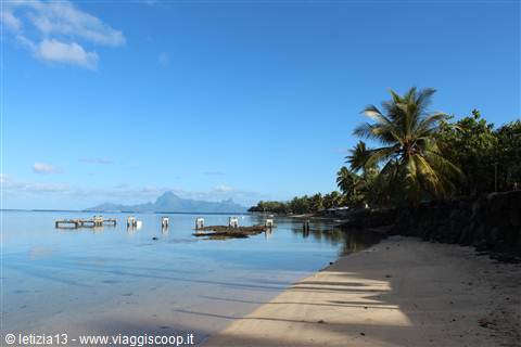 Le Meridien Tahiti - Veduta su Moorea