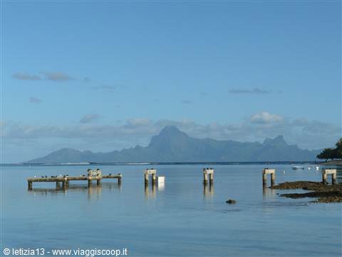 Le Meridien Tahiti - Veduta su Moorea