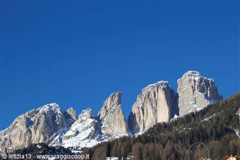 Campitello di Fassa - Vista sul Catinaccio