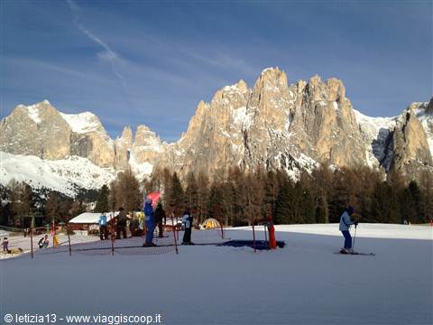 Ski Area Catinaccio - Ciampediè - Vista sul Larsec