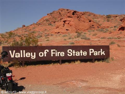 Valley Of Fire State Park - Ingresso al Parco