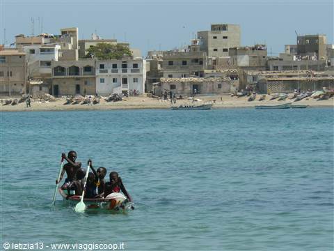 Isola di Ngor - Vista su Dakar
