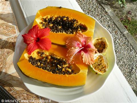 Colazione a Praslin
